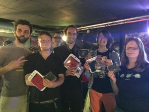 Les finalistes de Kid Icarus: Uprising, avec Syl, Anthiflo, Mokona, Poundie, Faust et Gelolu